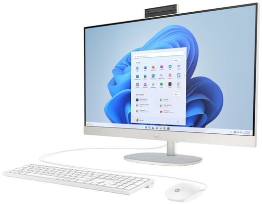 HP 27 inch All-in-One 27-cr0130ns PC IntelÂ® Coreâ¢ i5 i5-1335U 68,6 cm (27'') 1920 x 1080 Pixeles 8 GB DDR4-SDRAM 512 GB SSD FreeDOS Wi-Fi 6 (802.11ax) Blanco