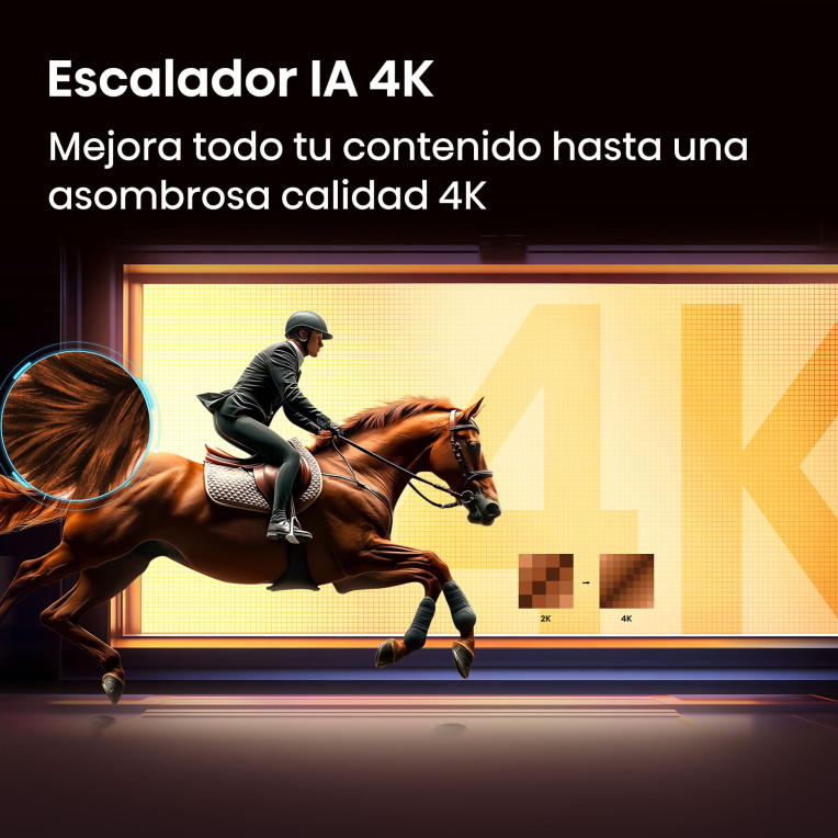 Hisense 85E7S Televisor 2,16 m (85'') 4K Ultra HD Smart TV Wifi Negro 400 cd / mA²