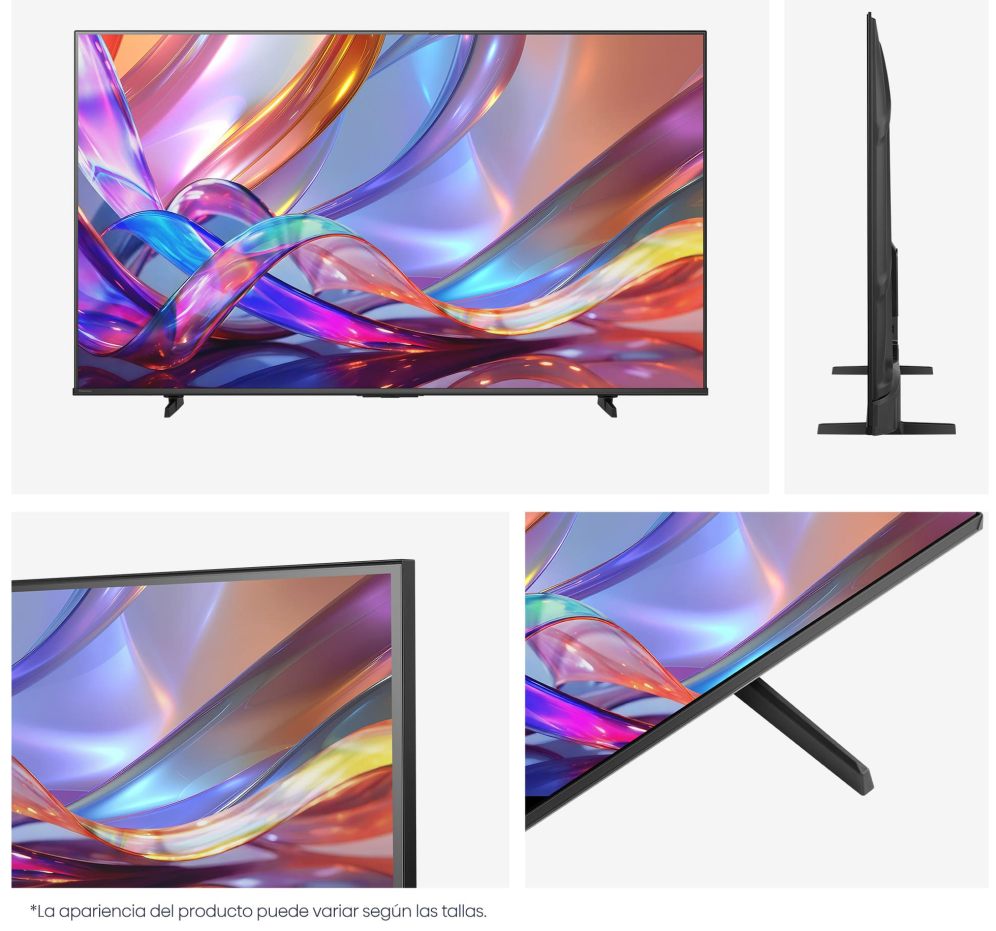 Hisense 75E7S Televisor 190,5 cm (75'') 4K Ultra HD Smart TV Wifi Negro 350 cd / mA²