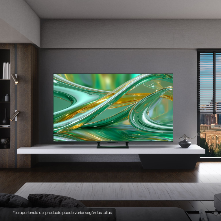 Hisense 55E8S Televisor 139,7 cm (55'') 4K Ultra HD Smart TV Wifi Gris 400 cd / mA²