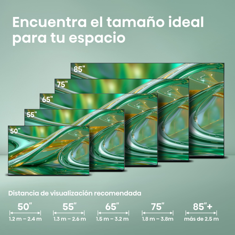 Hisense 75E8S Televisor 190,5 cm (75'') 4K Ultra HD Smart TV Wifi Gris 400 cd / mA²