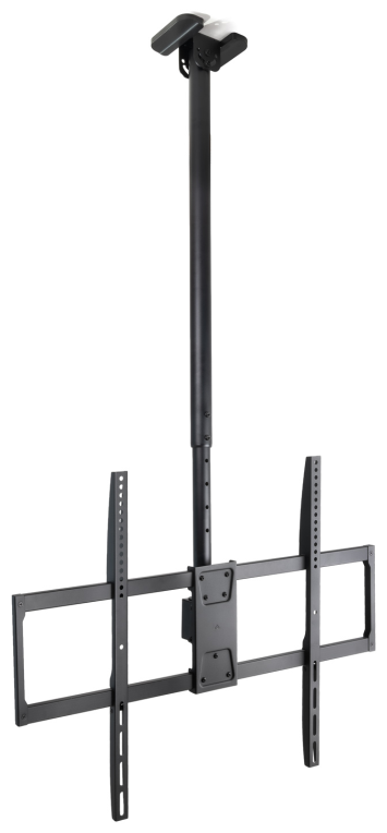 TooQ Soporte de Techo Extensible para Pantallas 50''-100'', Negro