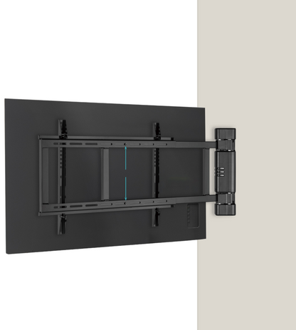 TooQ Soporte de pared Con regulacion electrica para pantallas de 32” – 75”, Negro