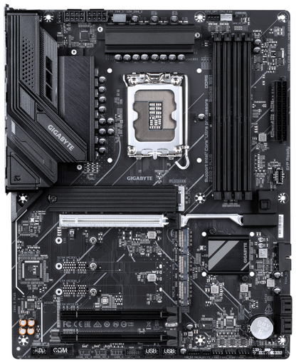 GIGABYTE Z890 D PLUS Placa Base â Compatible con procesadores Intel Core Ultra (Serie 2), VRM de 12+1+2 fases, hasta 9466 MHz DDR5 (OC), 1x PCIe 5.0 M.2 + 3x PCIe 4.0 M.2, LAN 2.5 GbE, USB 3.2 Gen 2