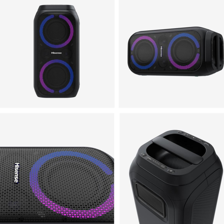 Hisense Party Rocket 160 Altavoz para fiestas Negro 160 W