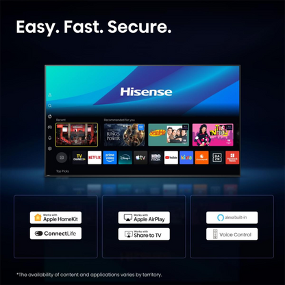 Hisense 50A6S 127 cm (50'') 4K Ultra HD Smart TV Wifi Negro