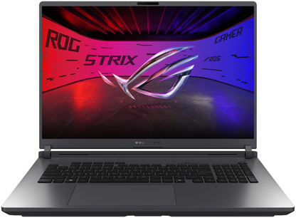 ASUS ROG Strix G18 G815LR-TT369 - Portatil Gaming de 18'' WQXGA 300Hz (Core Ultra 9 290HX Plus, 16GB RAM, 1TB SSD, RTX 5070 Ti Laptop GPU 12GB, Sin Sistema Operativo) Gris Eclipse - Tec. QWERTY Esp