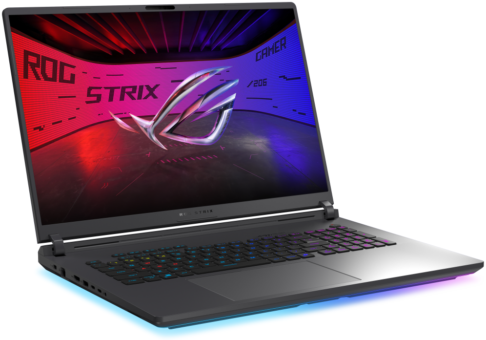 ASUS ROG Strix G18 G815LR-TT369 - Portatil Gaming de 18'' WQXGA 300Hz (Core Ultra 9 290HX Plus, 16GB RAM, 1TB SSD, RTX 5070 Ti Laptop GPU 12GB, Sin Sistema Operativo) Gris Eclipse - Tec. QWERTY Esp