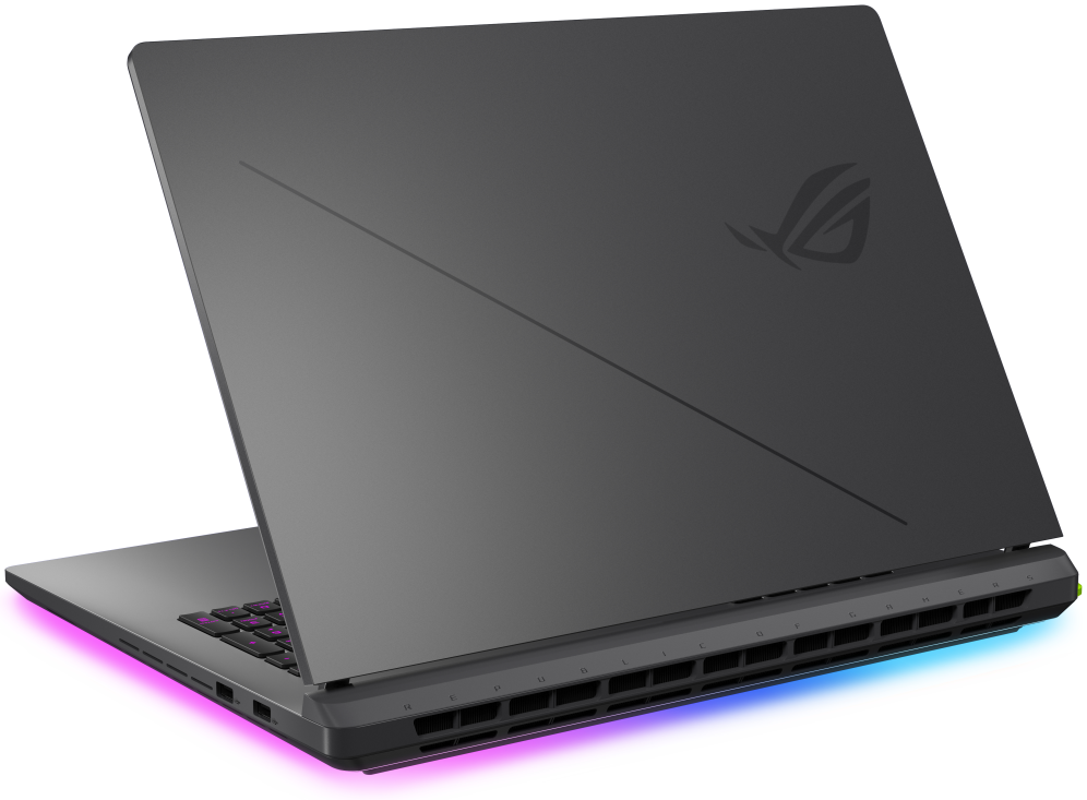 ASUS ROG Strix G18 G815LR-TT369 - Portatil Gaming de 18'' WQXGA 300Hz (Core Ultra 9 290HX Plus, 16GB RAM, 1TB SSD, RTX 5070 Ti Laptop GPU 12GB, Sin Sistema Operativo) Gris Eclipse - Tec. QWERTY Esp