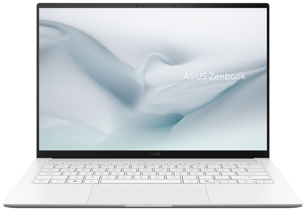 ASUS Zenbook S14 OLED UX5406AA-SU337W Copilot+ PC Copilot+ PC - Portatil 14'' WQXGA+ 120Hz (Core Ultra 9 386H, 16GB RAM, 512GB SSD, Graphics, Win 11 Home) Blanco Escandinavo - Tec. QWERTY Esp