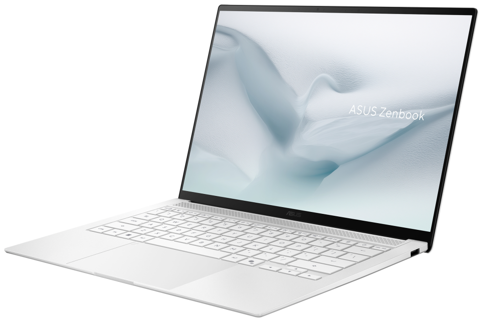 ASUS Zenbook S14 OLED UX5406AA-SU337W Copilot+ PC Copilot+ PC - Portatil 14'' WQXGA+ 120Hz (Core Ultra 9 386H, 16GB RAM, 512GB SSD, Graphics, Win 11 Home) Blanco Escandinavo - Tec. QWERTY Esp