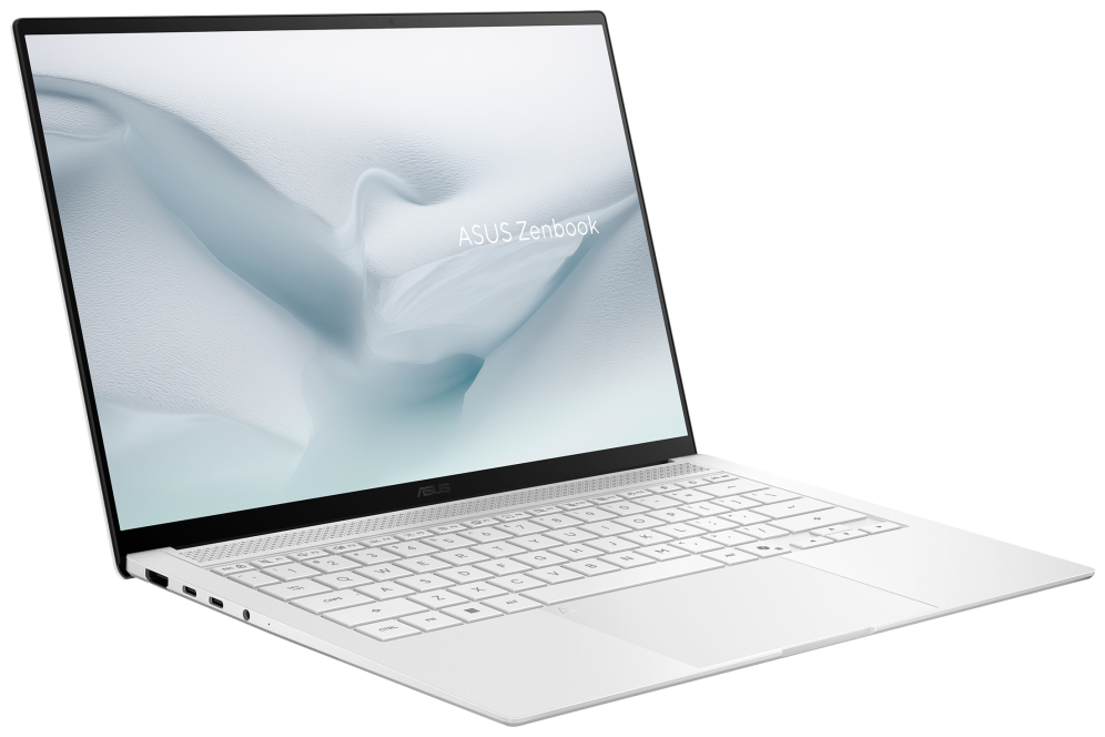 ASUS Zenbook S14 OLED UX5406AA-SU337W Copilot+ PC Copilot+ PC - Portatil 14'' WQXGA+ 120Hz (Core Ultra 9 386H, 16GB RAM, 512GB SSD, Graphics, Win 11 Home) Blanco Escandinavo - Tec. QWERTY Esp