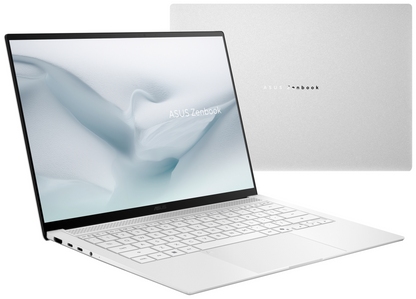 ASUS Zenbook S14 OLED UX5406AA-SU337W Copilot+ PC Copilot+ PC - Portatil 14'' WQXGA+ 120Hz (Core Ultra 9 386H, 16GB RAM, 512GB SSD, Graphics, Win 11 Home) Blanco Escandinavo - Tec. QWERTY Esp