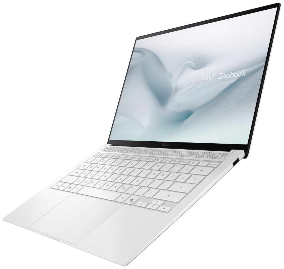 ASUS Zenbook S14 OLED UX5406AA-SU337W Copilot+ PC Copilot+ PC - Portatil 14'' WQXGA+ 120Hz (Core Ultra 9 386H, 16GB RAM, 512GB SSD, Graphics, Win 11 Home) Blanco Escandinavo - Tec. QWERTY Esp