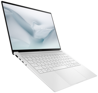 ASUS Zenbook S14 OLED UX5406AA-SU337W Copilot+ PC Copilot+ PC - Portatil 14'' WQXGA+ 120Hz (Core Ultra 9 386H, 16GB RAM, 512GB SSD, Graphics, Win 11 Home) Blanco Escandinavo - Tec. QWERTY Esp
