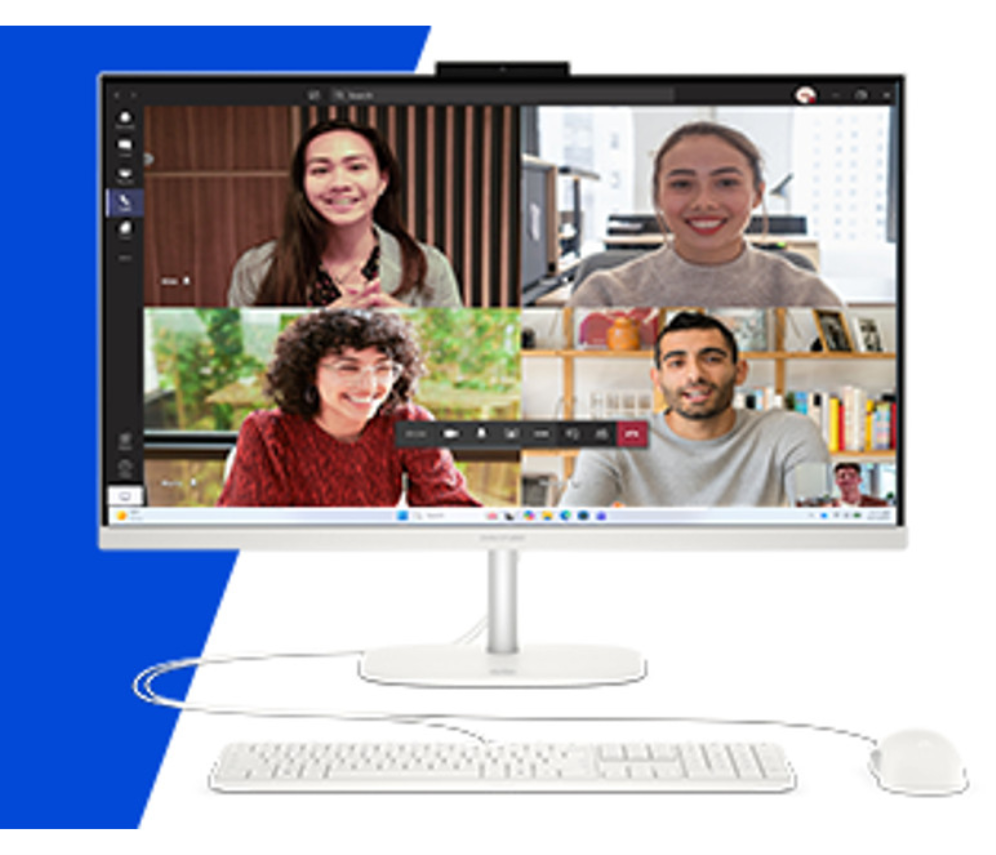 HP OmniStudio All-in-One Desktop 27-cv0012ns PC AMD Ryzenâ¢ 5 40 68,6 cm (27'') 1920 x 1080 Pixeles 16 GB LPDDR5-SDRAM 1 TB SSD FreeDOS Wi-Fi 7 (802.11be) Blanco