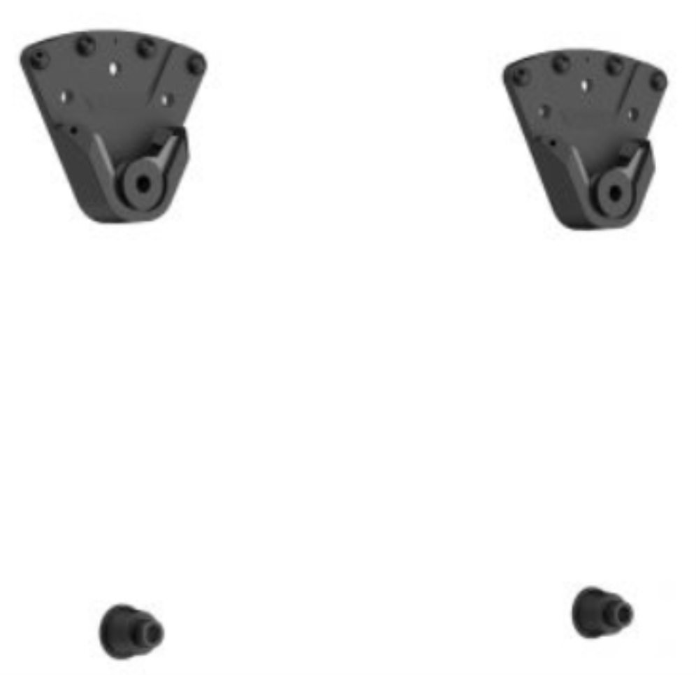 Ewent EW1500 soporte para TV 2,54 m (100'') Negro