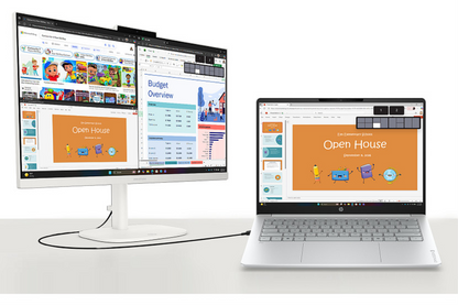 HP OmniStudio All-in-One Desktop 27-cv0012ns PC AMD Ryzenâ¢ 5 40 68,6 cm (27'') 1920 x 1080 Pixeles 16 GB LPDDR5-SDRAM 1 TB SSD FreeDOS Wi-Fi 7 (802.11be) Blanco