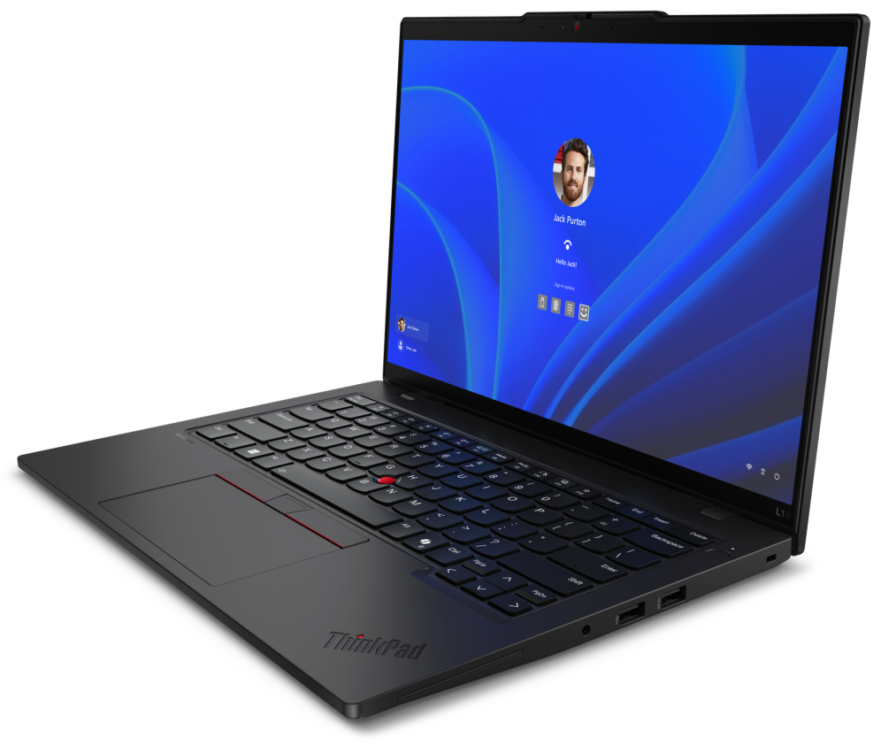 Lenovo ThinkPad L14 Gen 5 (AMD) AMD Ryzen™ 5 PRO 7535U Portatil 35,6 cm (14'') WUXGA 16 GB DDR5-SDRAM 512 GB SSD Wi-Fi 6E (802.11ax) Windows 11 Pro Negro Espanol