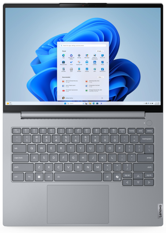 Lenovo ThinkBook 14 G8 IAL Intel Core Ultra 5 135H Portatil 35,6 cm (14'') WUXGA 16 GB DDR5-SDRAM 512 GB SSD Wi-Fi 6E (802.11ax) Windows 11 Pro Espanol Gris