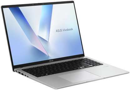 ASUS Vivobook 16 X1607CA-MB059 Copilot+ PC - Ordenador Portatil '' WUXGA (Intel Core Ultra 5 225H, 16GB RAM, 512GB SSD, Arc 130T, Sin Sistema Operativo) Plata Fria - Teclado QWERTY espanol