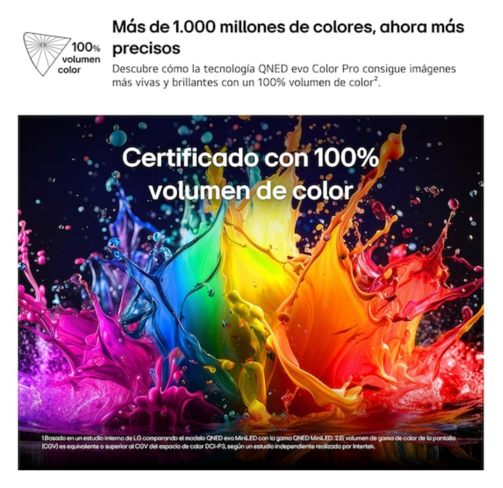 LG QNED evo AI MiniLED 43QNED81B6C.AEU Televisor 109,2 cm (43'') 4K Ultra HD Smart TV Wifi Negro