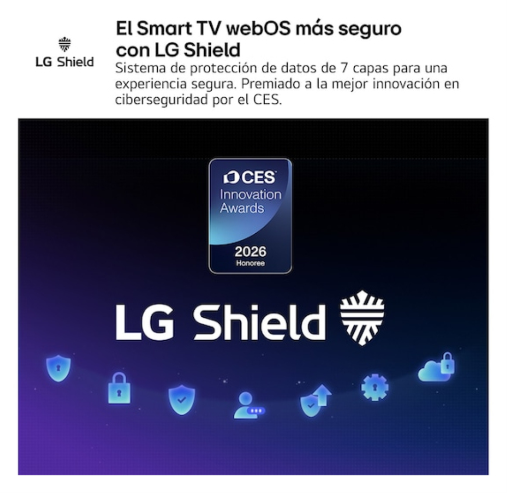 LG QNED evo AI MiniLED 43QNED81B6C.AEU Televisor 109,2 cm (43'') 4K Ultra HD Smart TV Wifi Negro