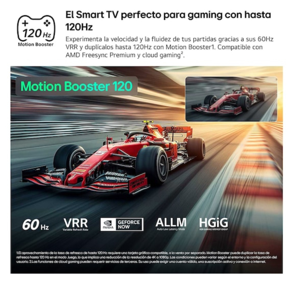 LG QNED evo AI MiniLED 43QNED81B6C.AEU Televisor 109,2 cm (43'') 4K Ultra HD Smart TV Wifi Negro