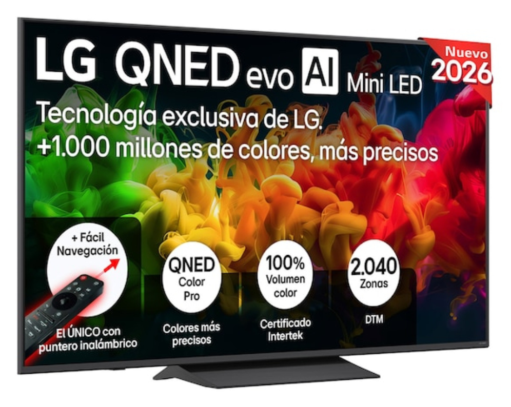 LG QNED 65QNED81B6A 165,1 cm (65'') 4K Ultra HD Smart TV Wifi Negro