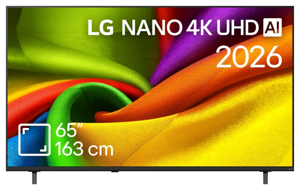 LG NANO 4K UHD AI 65NU8E0B3LA 165,1 cm (65'') 4K Ultra HD Smart TV Wifi Negro