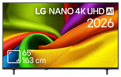 LG NANO 4K UHD AI 65NU8E0B3LA 165,1 cm (65'') 4K Ultra HD Smart TV Wifi Negro