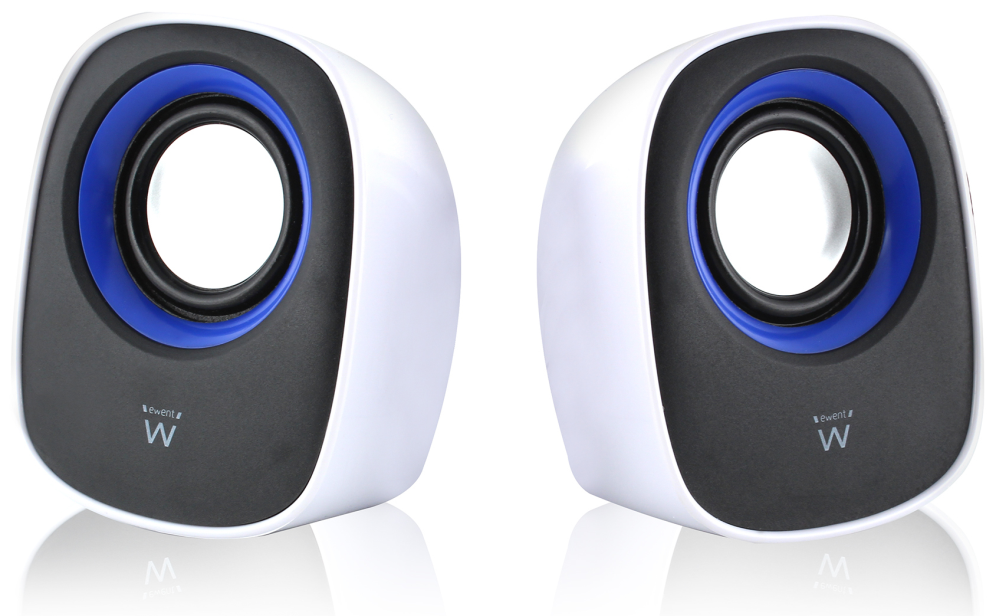 Ewent EW3513 altavoz De 1 via Negro, Azul, Blanco Alambrico 5 W