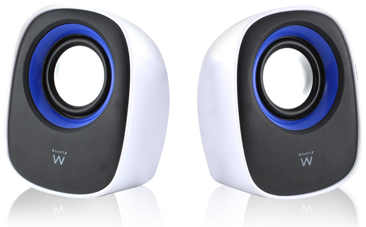 Ewent EW3513 altavoz De 1 via Negro, Azul, Blanco Alambrico 5 W