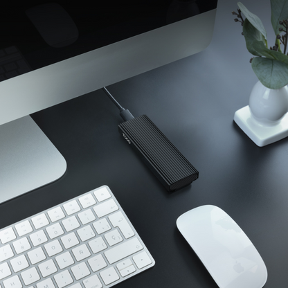 TooQ Caja Externa para SSD M.2 NVMe PICe, Negra