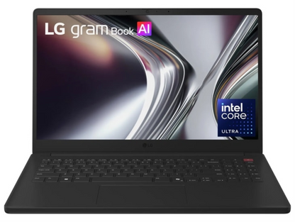 LG Gram Book Copilot+ PC Intel Core Ultra 5 115U Portatil 39,6 cm (15.6'') Full HD 16 GB DDR5-SDRAM 512 GB SSD Wi-Fi 6 (802.11ax) Windows 11 Home Negro