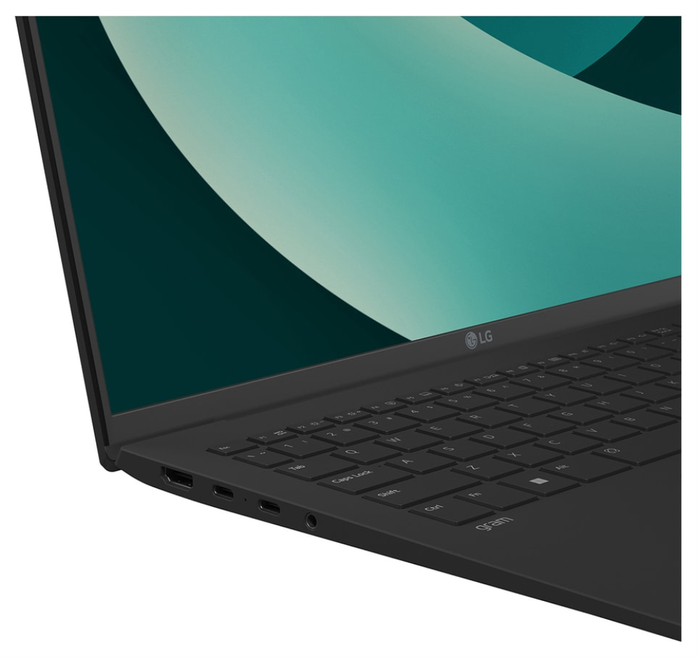 LG Gram Intel Core Ultra 7 258V Portatil 40,6 cm (16'') WQXGA 32 GB LPDDR5x-SDRAM 1 TB SSD Wi-Fi 7 (802.11be) Windows 11 Home Negro