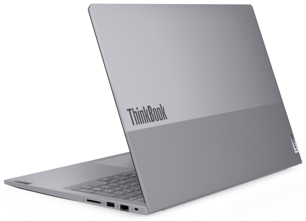 Lenovo ThinkBook 16 G9 IRL Intel Core 7 240H Portatil 40,6 cm (16'') WUXGA 16 GB DDR5-SDRAM 512 GB SSD Wi-Fi 7 (802.11be) Windows 11 Pro Gris Espanol