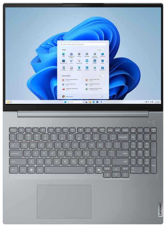 Lenovo ThinkBook 16 G9 IRL Intel Core 7 240H Portatil 40,6 cm (16'') WUXGA 16 GB DDR5-SDRAM 512 GB SSD Wi-Fi 7 (802.11be) Windows 11 Pro Gris Espanol