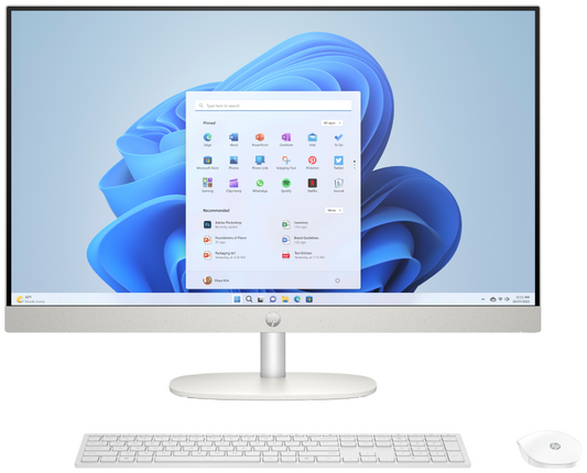 HP 27 inch All-in-One 27-cr0128ns PC IntelÂ® Coreâ¢ i5 i5-1335U 68,6 cm (27'') 1920 x 1080 Pixeles 16 GB DDR4-SDRAM 512 GB SSD Windows 11 Home Wi-Fi 6 (802.11ax) Blanco