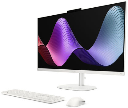 HP OmniStudio All-in-One Desktop 27-cv0012ns PC AMD Ryzenâ¢ 5 40 68,6 cm (27'') 1920 x 1080 Pixeles 16 GB LPDDR5-SDRAM 1 TB SSD FreeDOS Wi-Fi 7 (802.11be) Blanco