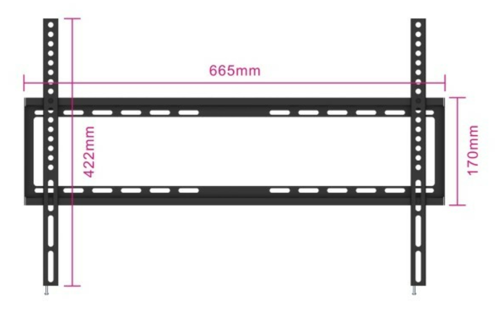Ewent EW1503 177,8 cm (70'') Negro