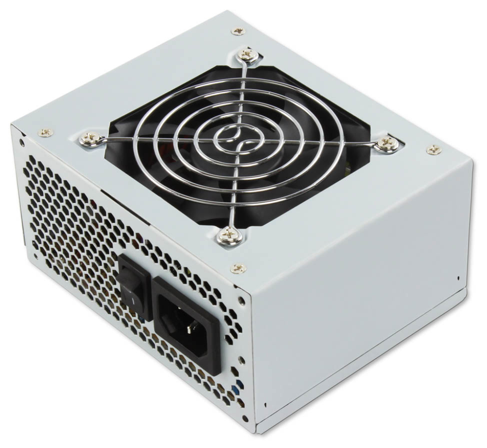 TooQ Fonte Ecopower II unidad de fuente de alimentacion 500 W 20+4 pin ATX SFX Plata