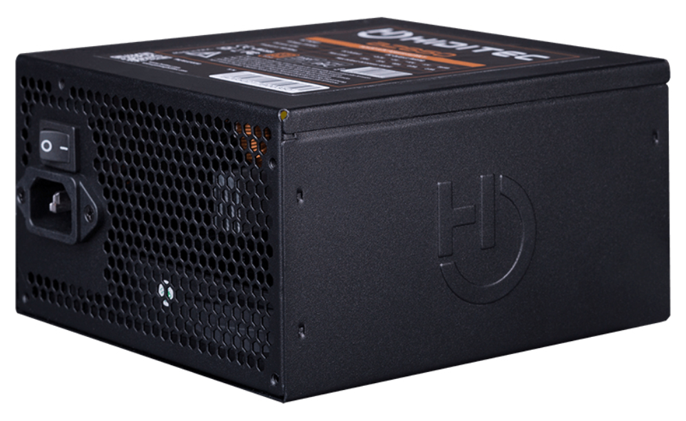 Hiditec BZ-650 80Plus Bronze unidad de fuente de alimentacion 650 W 20+4 pin ATX ATX Negro