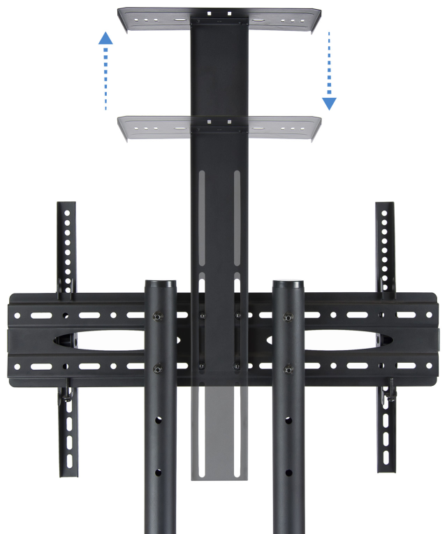 TooQ FS1470M-B soporte para pantalla de senalizacion 177,8 cm (70'') Negro
