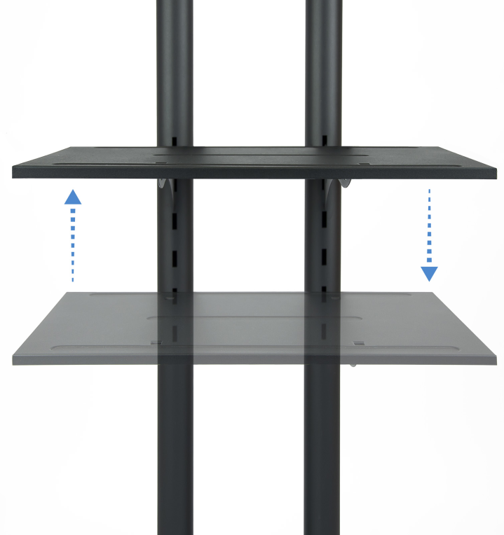 TooQ FS1470M-B soporte para pantalla de senalizacion 177,8 cm (70'') Negro