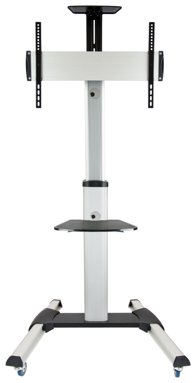 TooQ FS1870M-B soporte para pantalla de senalizacion 94 cm (37'') Negro, Plata