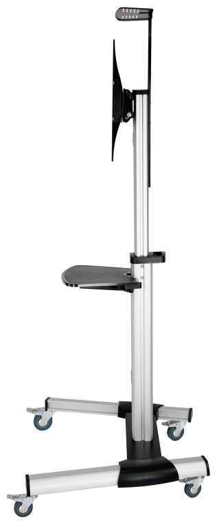 TooQ FS1870M-B soporte para pantalla de senalizacion 94 cm (37'') Negro, Plata