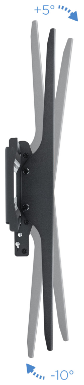 TooQ LP42100T-B soporte para TV 2,54 m (100'')