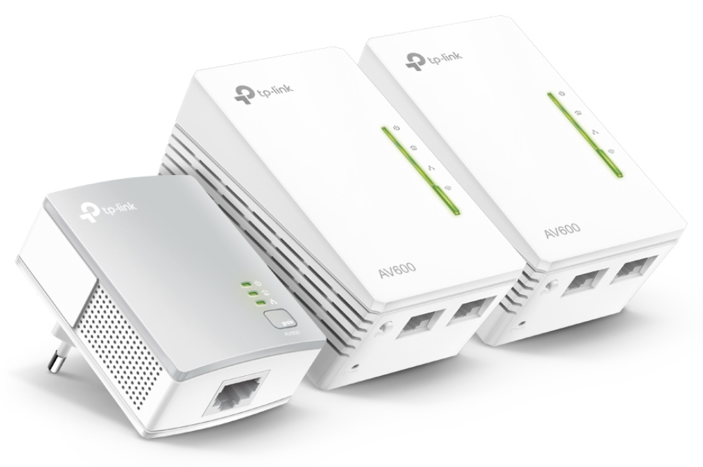 TP-Link TL-WPA4220T KIT adaptador de red PowerLine 300 Mbit/s Ethernet Wifi Blanco 3 pieza(s)