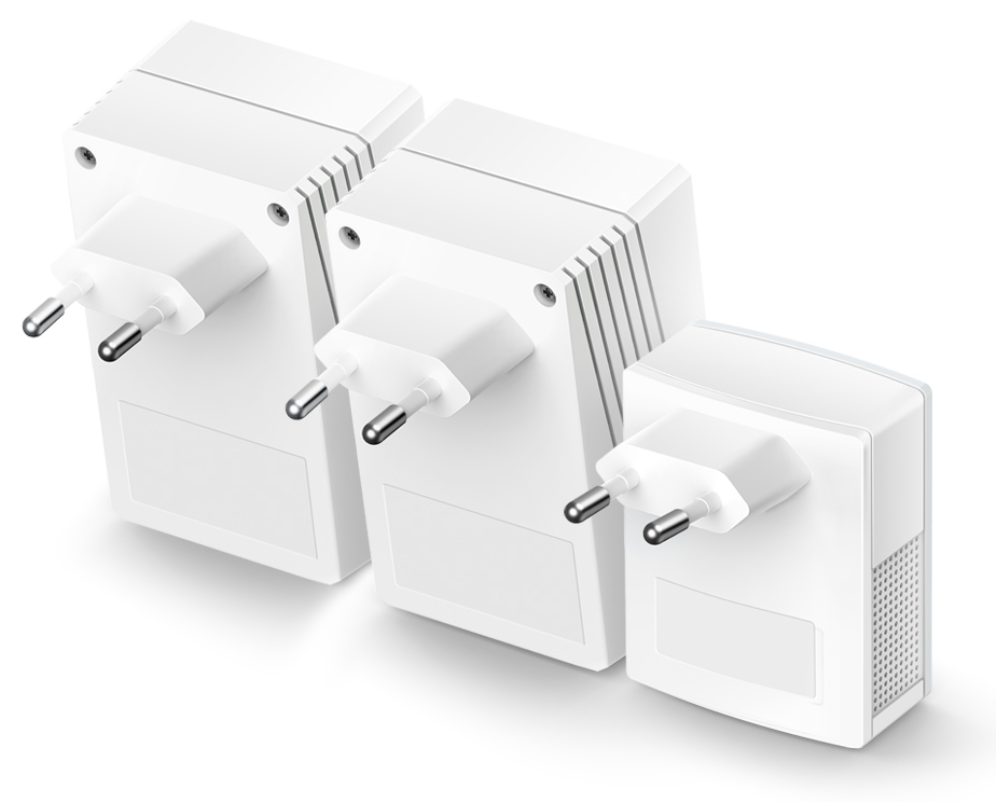 TP-Link TL-WPA4220T KIT adaptador de red PowerLine 300 Mbit/s Ethernet Wifi Blanco 3 pieza(s)